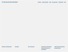 Tablet Screenshot of molecular-simulation.org